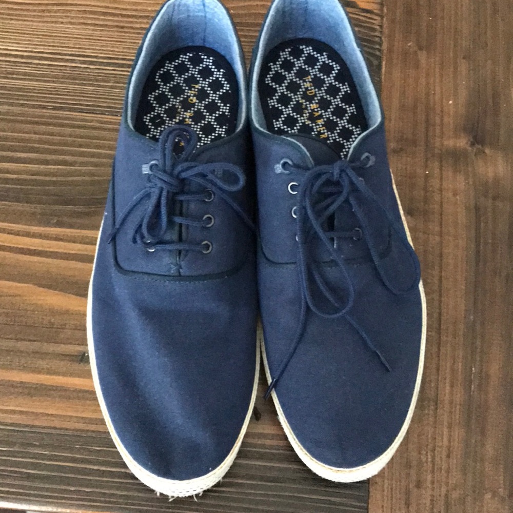 Ted Baker canvas shoes
